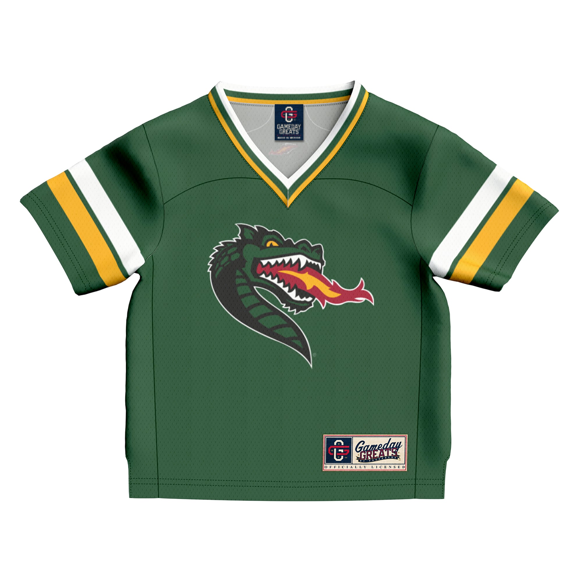 Toddler #1 Green UAB Blazers Lightweight Football Fashion Jersey