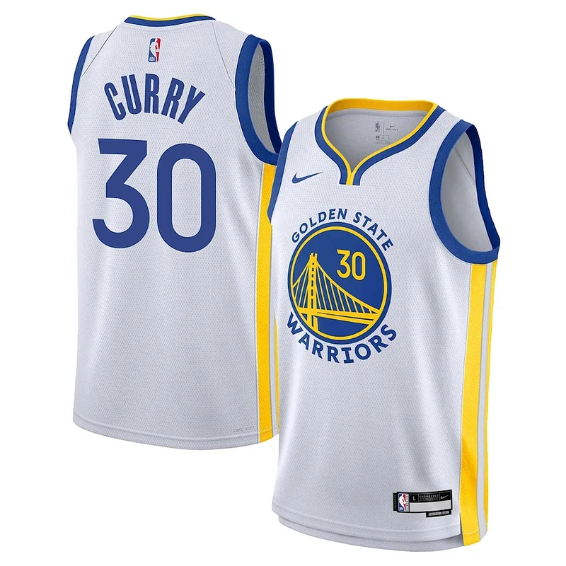 Stephen Curry GSW Swingman Jersey - authentic fashionable - White