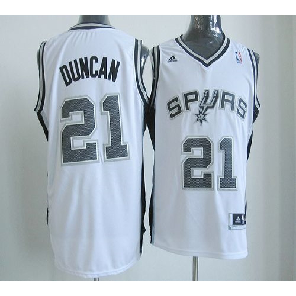 Performance Elite Men's Spurs #21 Tim White Basketball Jersey