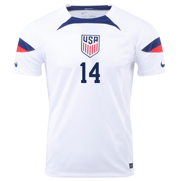 USA 2022-2023 Home Football Shirt –  Fan Version S 1