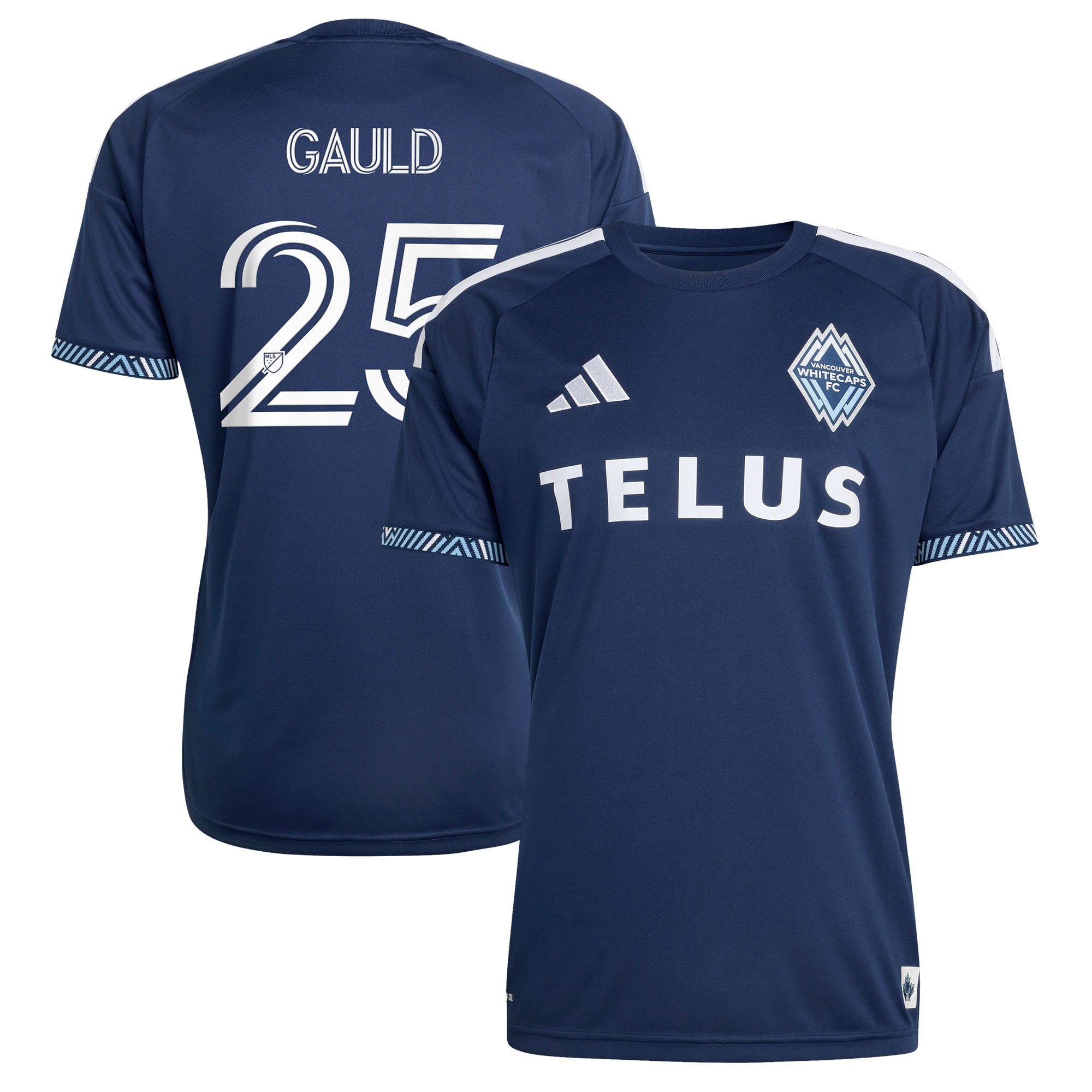 [JED] Women's Ryan Gauld Vancouver Whitecaps FC 2026 The Coastal Jersey Replica Jersey - Blue