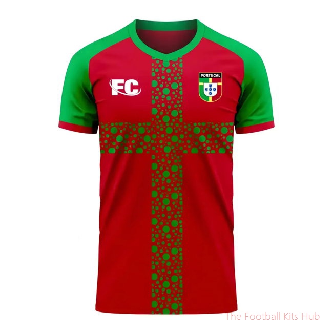 Portugal 2020-2021 Home Concept Football Kit (Fans Culture)