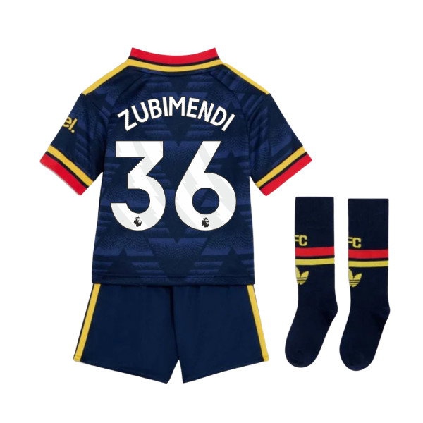 2026-2027 Arsenal Away Mini Kit (Zubimendi 36)