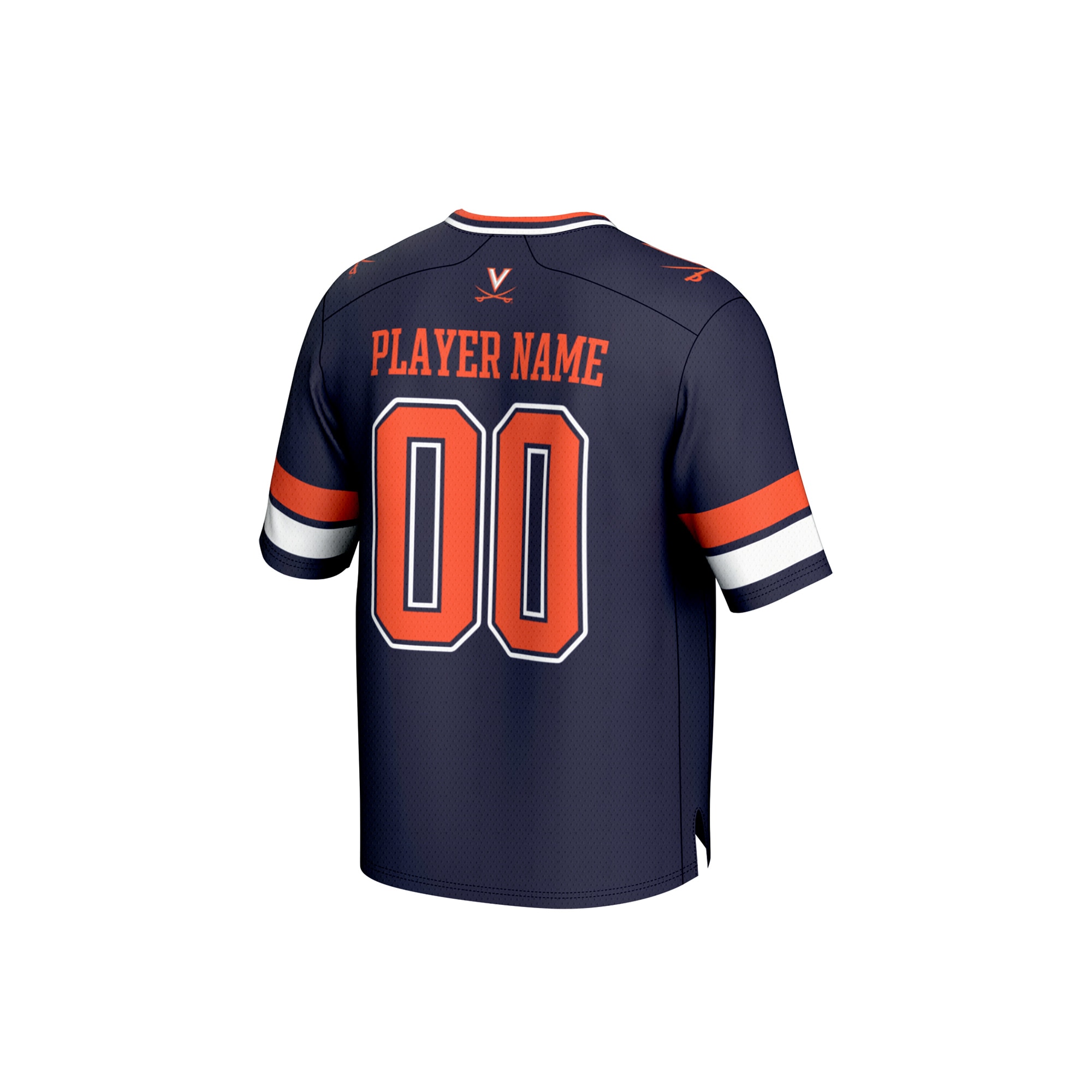 [NJP] Virginia Cavaliers GameDay Greats Youth NIL Pick-A-Player Football Fashion Jersey - Navy