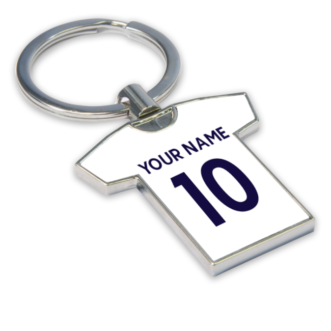 Official Personalised Tottenham Hotspur Key Ring - Premium Quality