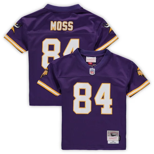 None Randy Moss Legacy Jersey - Purple | NFL Player Jersey | NFL Footb