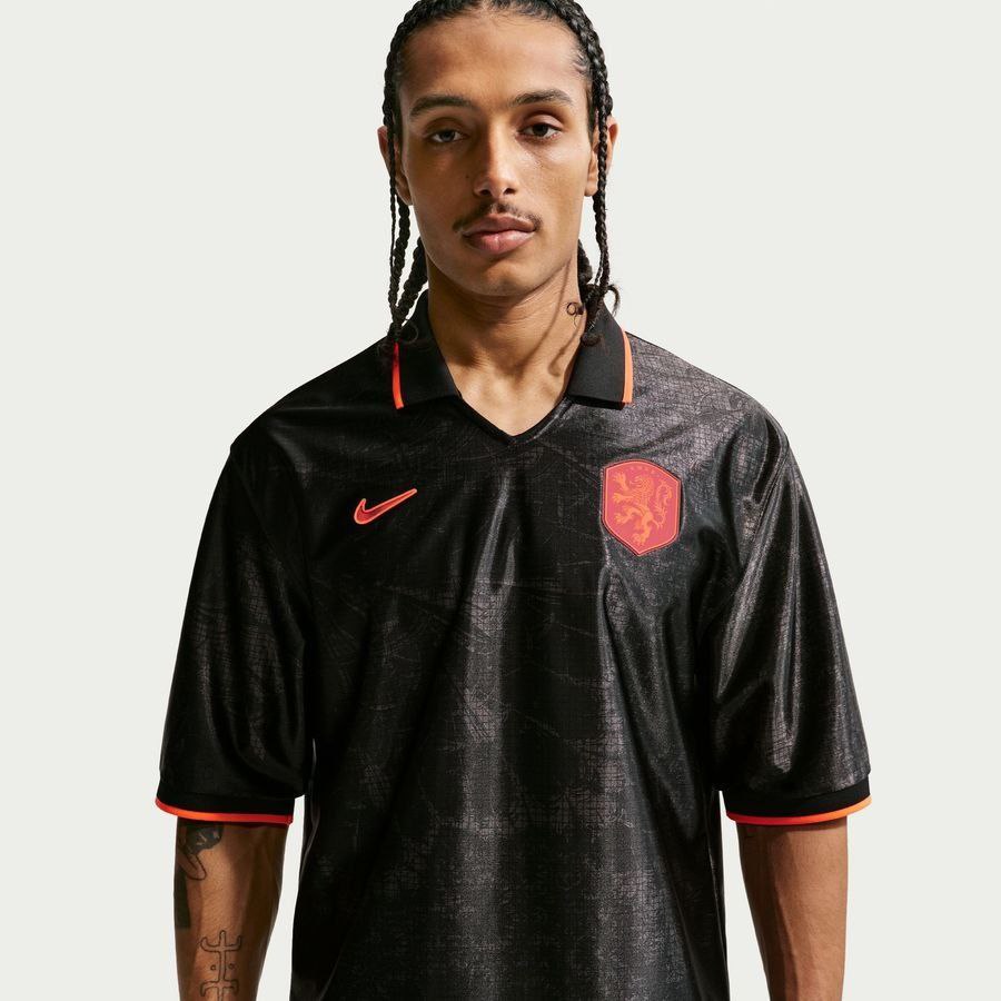 [KK] 2026 Holland Football Dri FIT Energy World Cup Black/Hyper Crimson Jersey