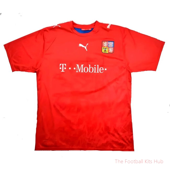 Czech Republic 2006-08 Home Shirt (L) (Very Good) (Koller 9)