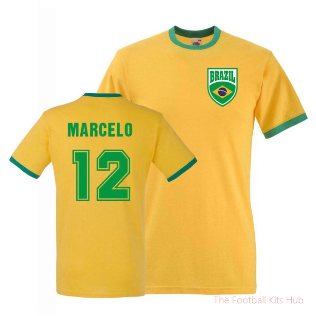 Men Marcelo Brazil Ringer Tee (yellow)