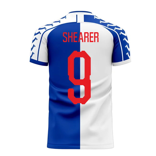 Football Home Concept Football Kit Viper Shearer #9 Authentic Desi...