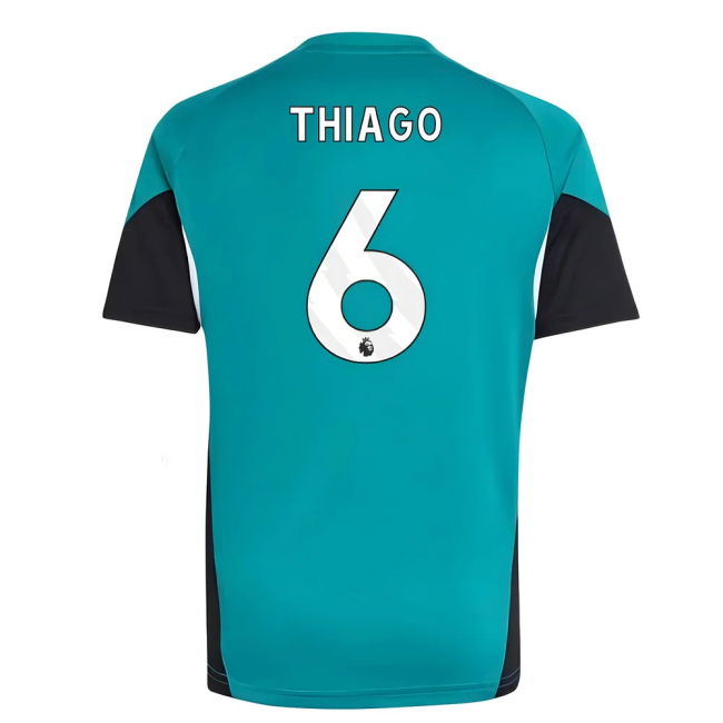 Liverpool Training Football Shirt 2025-20 Season Thiago 6 L S Kids