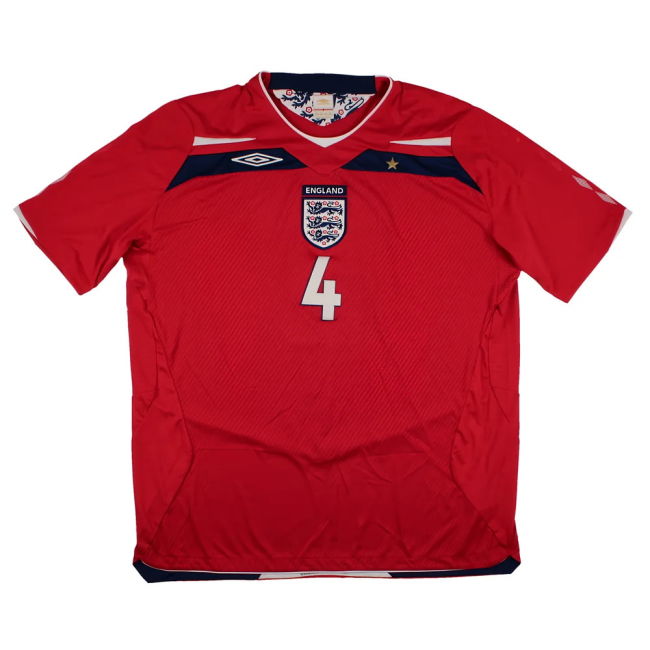 Premium England 2008-10 Away Replica Soccer Kit Team Football