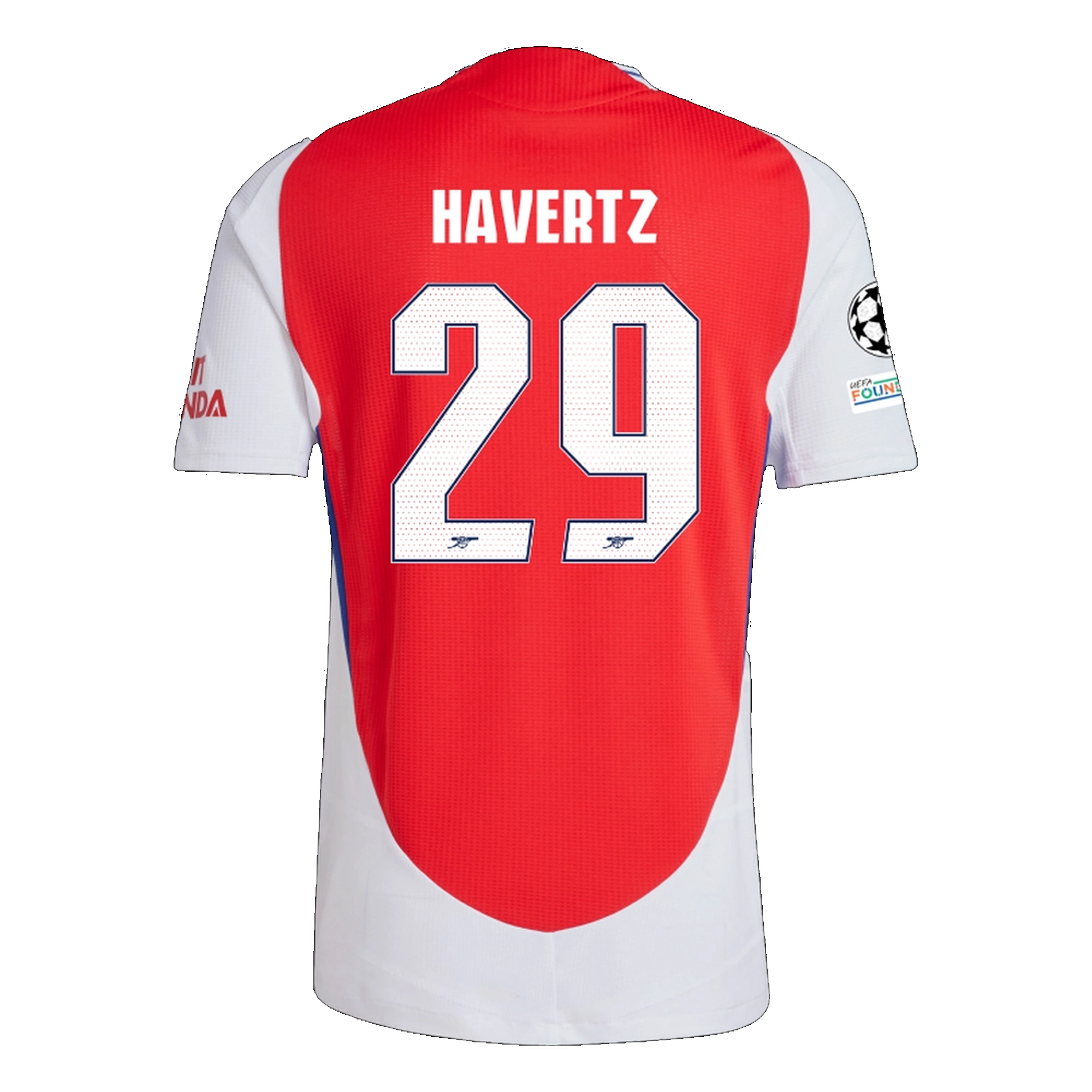 Arsenal Kai Havertz 2024-2025 UCL Home Jersey – Authentic Shirt