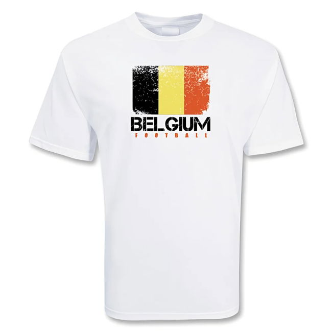 Match Worn Style Belgium Professional Look Home Player Jersey