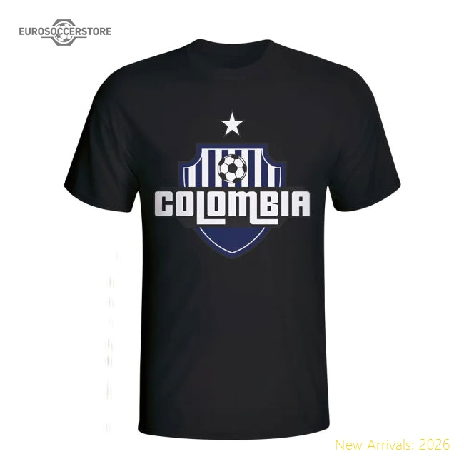 Colombia Country Logo T-shirt (black)
