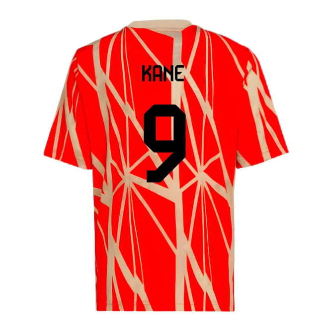 Supporter Bayern Bayern Munich Pre Match Shirt Red Kids Kane #9 Hi...