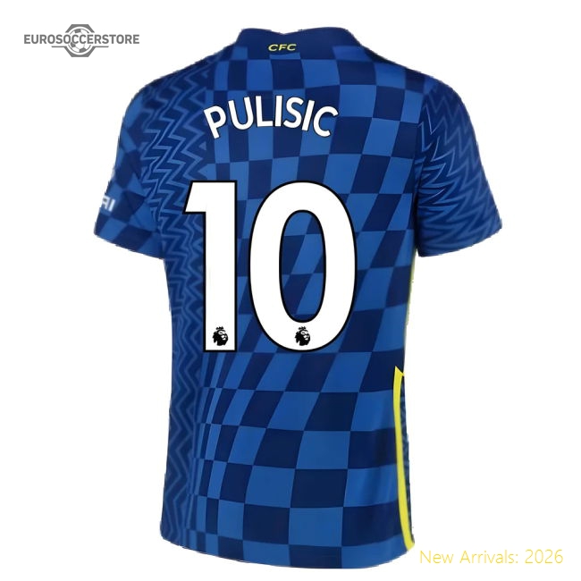 Chelsea Pulisic Durable Kids Jersey Aeroready Breathable