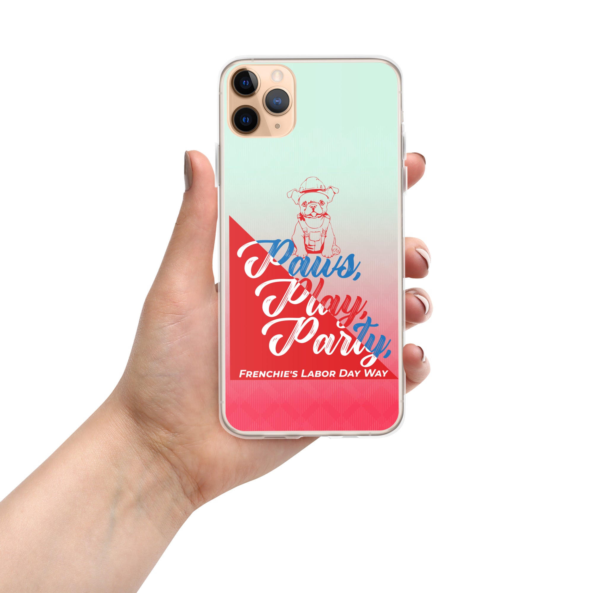 French Bulldog Frenchie's Way Clear Case For Iphone® Frenchie Pet Item