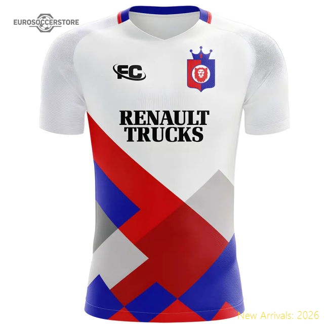 High-performance Football Team Jersey - Retro 2018-2019