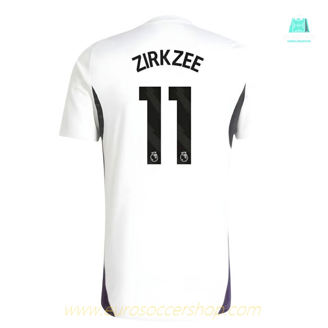 2025-2026 Man Utd Training Jersey (White) (Zirkzee 11)