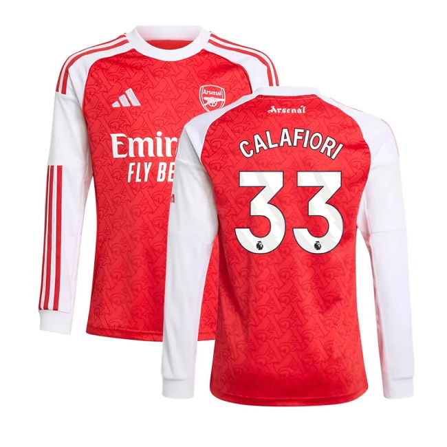 Calafiori 33 Game Replica Arsenal Home Supporter Kit (Kids)