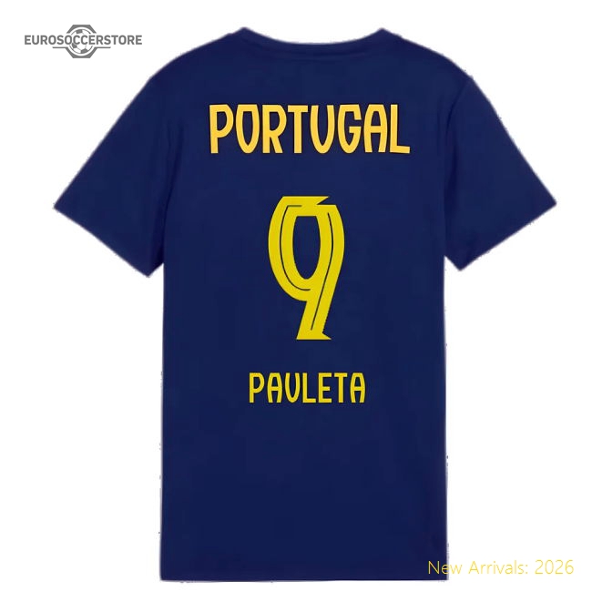 High-performance European Team 2025-2026 Home Short Sleeve Jersey