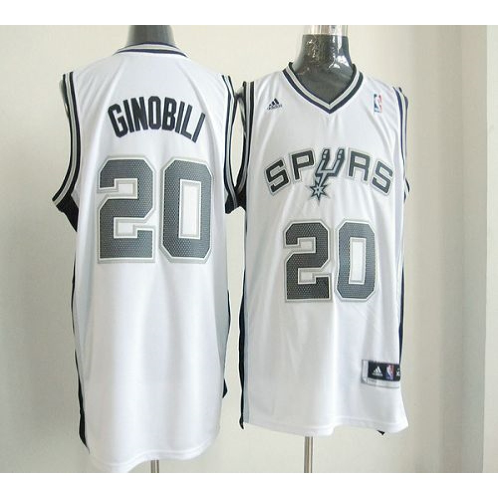 Modern Men's San Antonio Spurs #20 Manu White Basketball Jersey