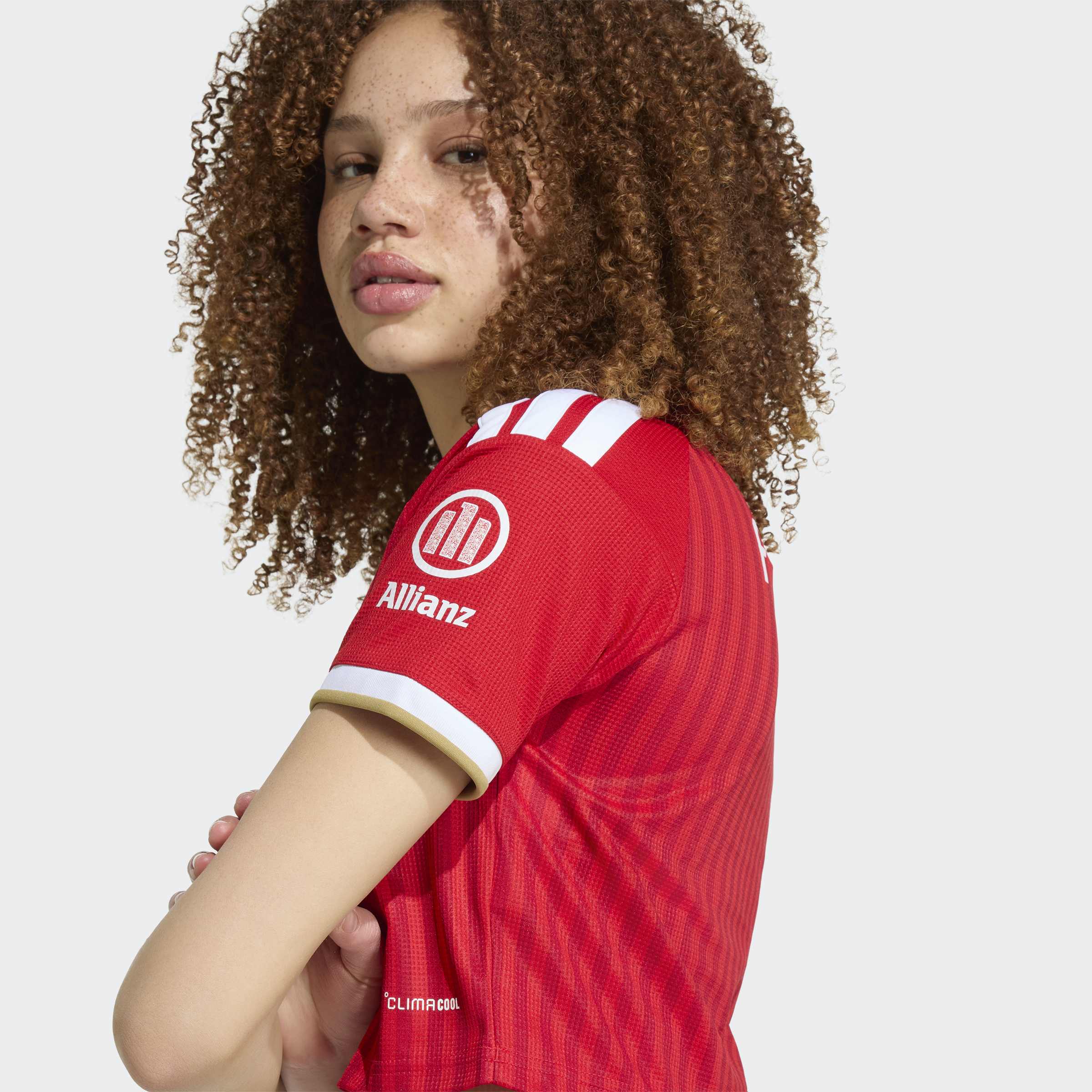 [SJH] Bayern Munich Women's 2026/27 Home Cropped Replica Jersey - Red