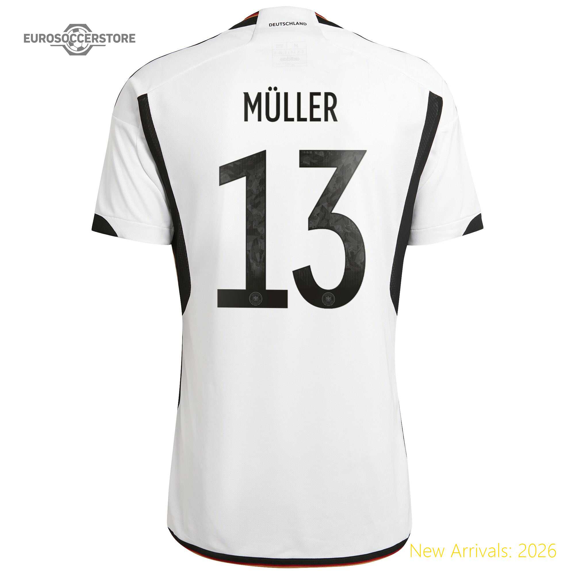 Officially Licensed Eye-catching Kids Ger Team Home Superior Jersey