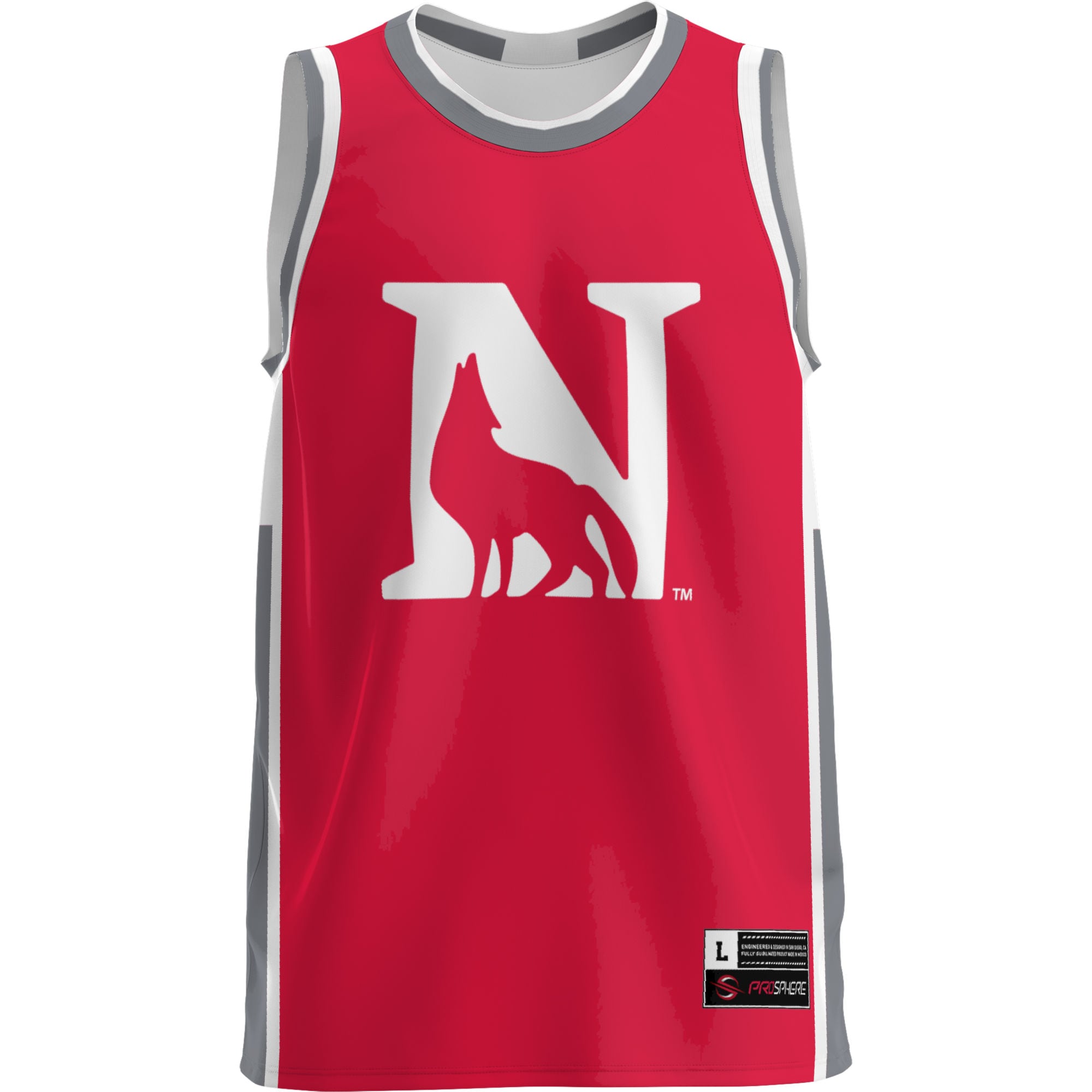 [DDG] Newberry College Wolves GameDay Greats Lightweight Basketball Jersey - Scarlet