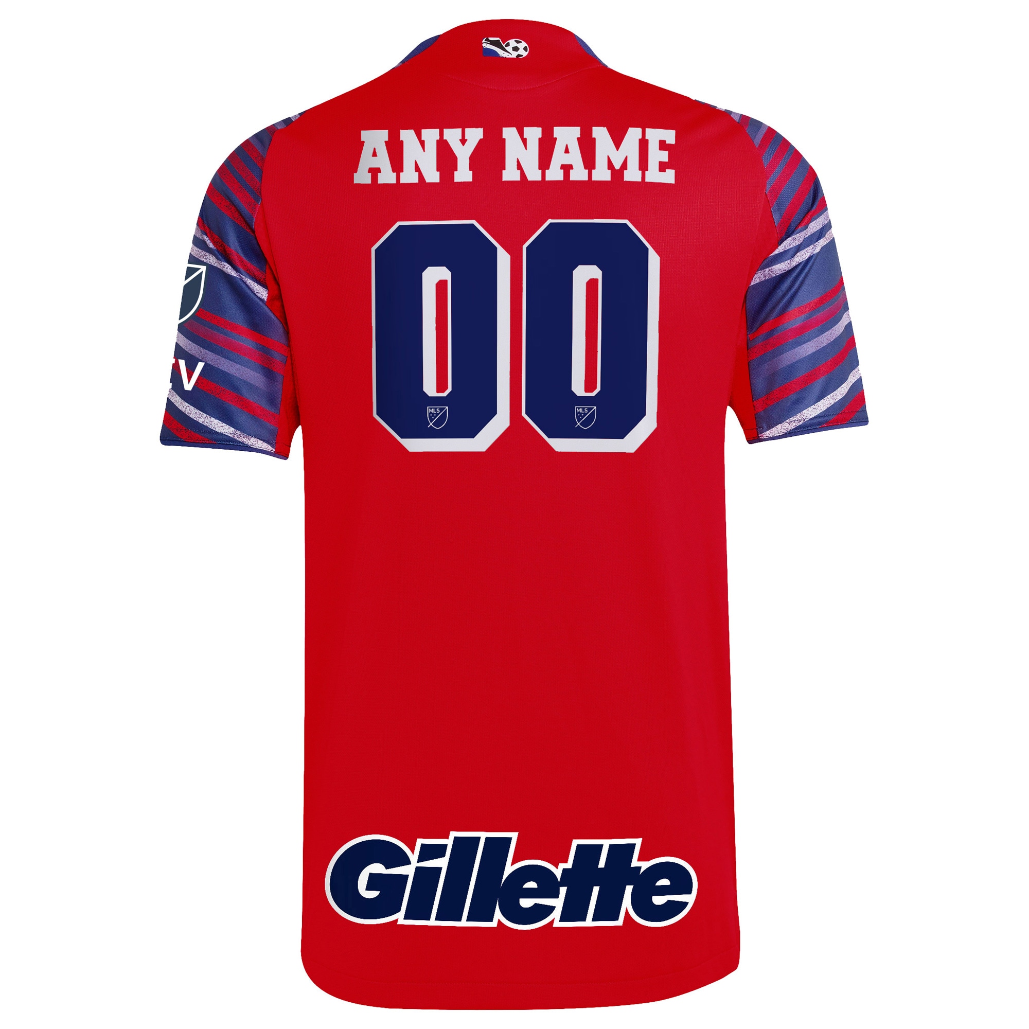 [JED] New England Revolution 2025 Third Authentic Custom Jersey - Red