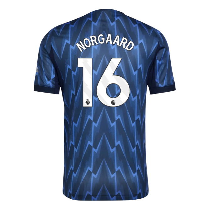 2025-2026 Arsenal Authentic Away Shirt (Norgaard 16)