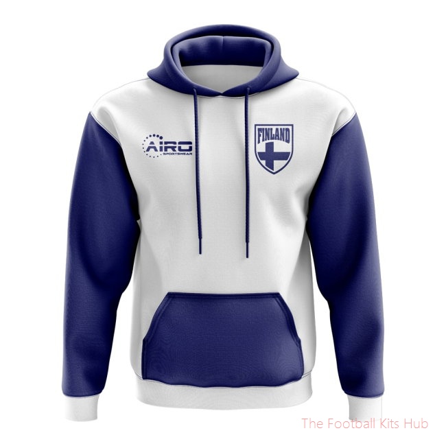 Finland Concept Country Football Hoody (White)