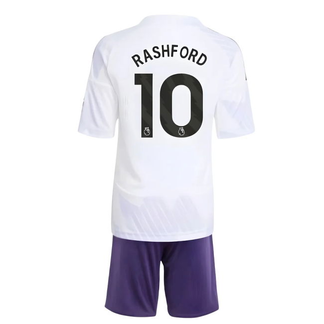 2025-2026 Man Utd Away Mini Kit (Rashford 10)