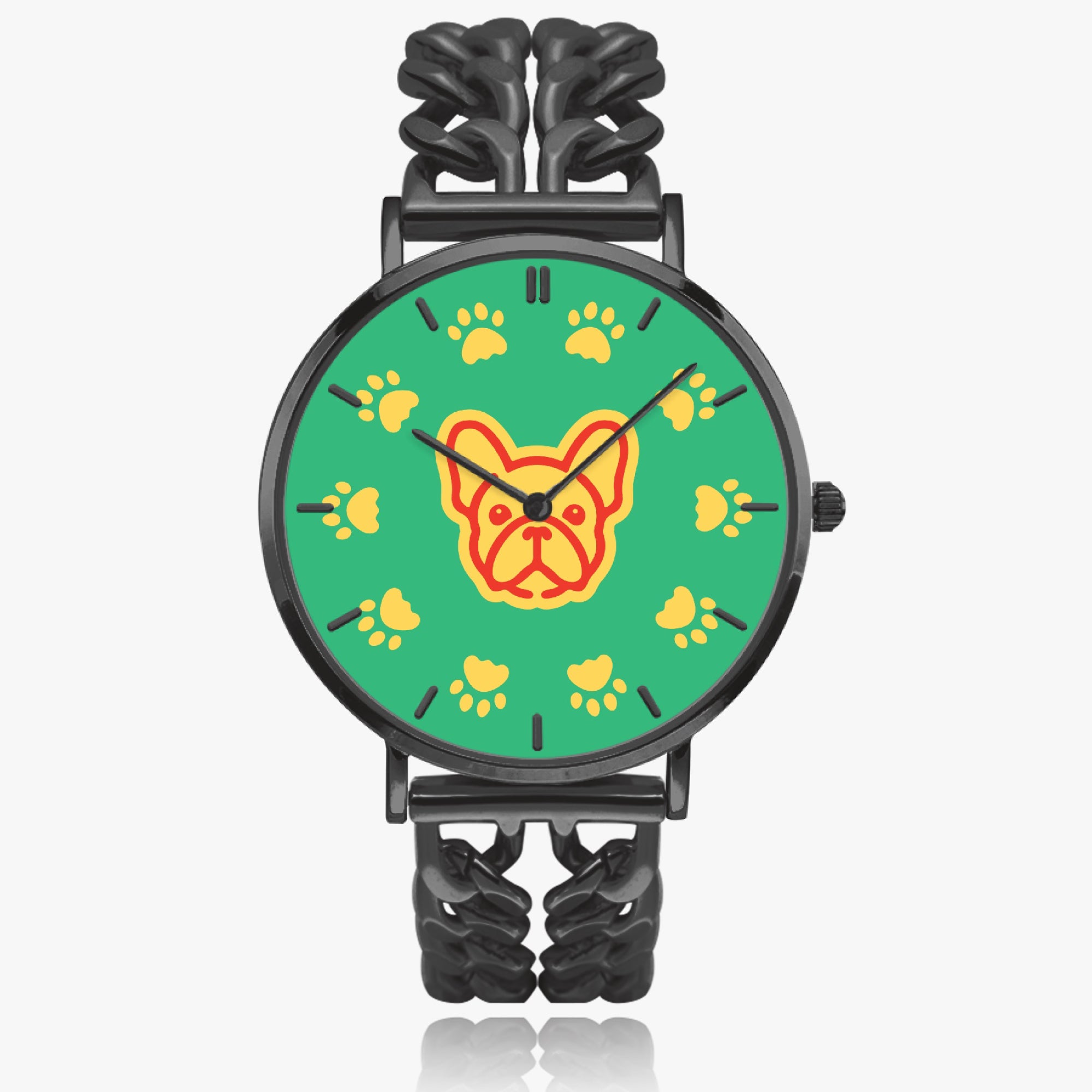 Hollow Strap Watch For Frenchie Lovers For Frenchie Pups | Safe For Paws