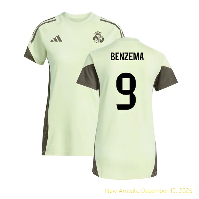 2025-2026 RM Jersey - Training Edition - Durable (Benzema 9) (Womens)
