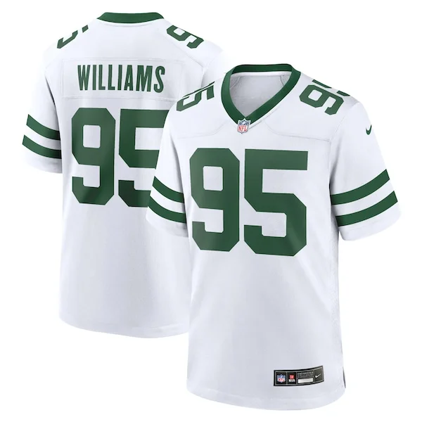 None Quinnen Williams Game Jersey - White | NFL Player Jersey