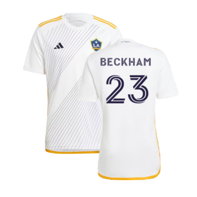 Authentic Home Uniform Beckham 2 #3 Retro Collection Licensed P (v10)