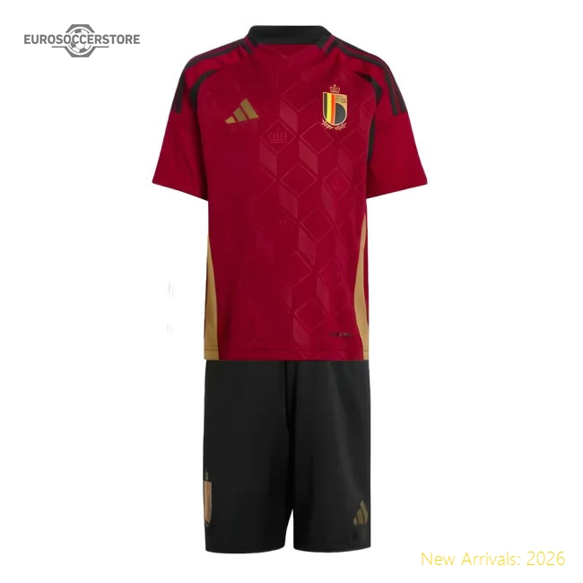 Belgium 2024-2025 Elite Home Kit - Athletic Modern Contemporary