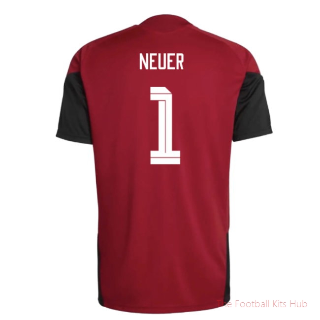 [JED] 2026/27 Germany Training Jersey (Red) (Neuer 1)