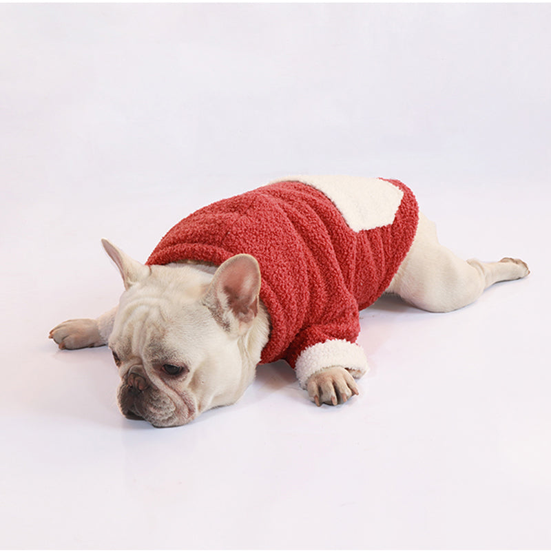 - Bulldog Inspired Luxurious Plush Frenchie Hoodie Indoor Comfort