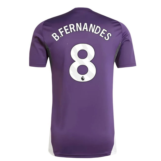 Authentic Licensed Man Utd Fernandes 8 2025 2025-2026 Man Utd Train...