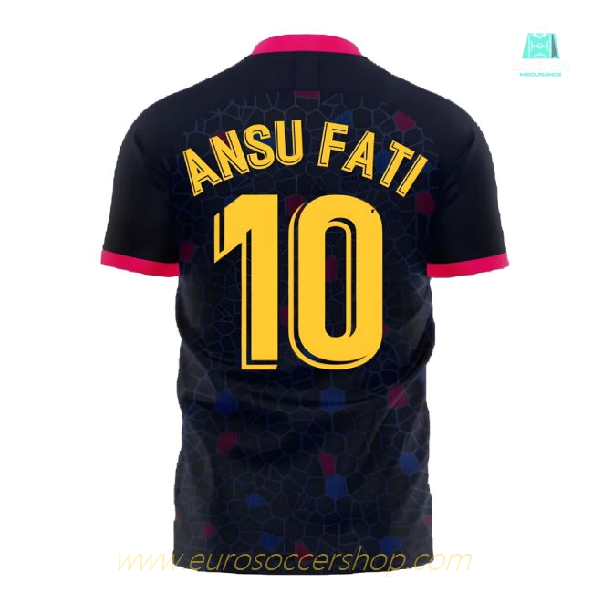 Catalonia 2025-2026 Away Concept Football Kit (Libero) (ANSU FATI 10)