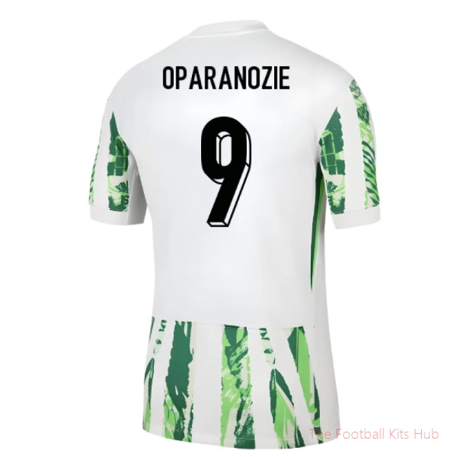 [LK] 2025/26 Nigeria Womens Team Away Shirt (Unisex) (Oparanozie 9)