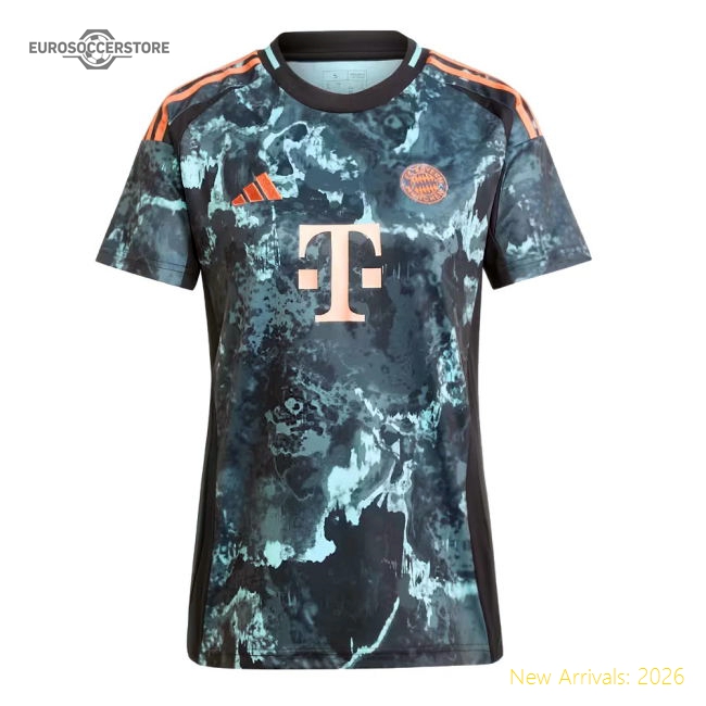 Genuine Trending 2024-2025 Bayern Munich Away Shirt (Womens)