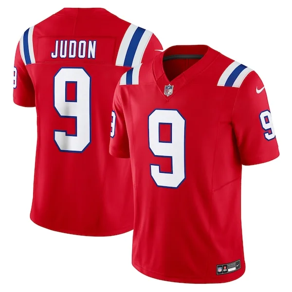 New England Patriots Limited NFL Jersey - Red | Performance Footbal...