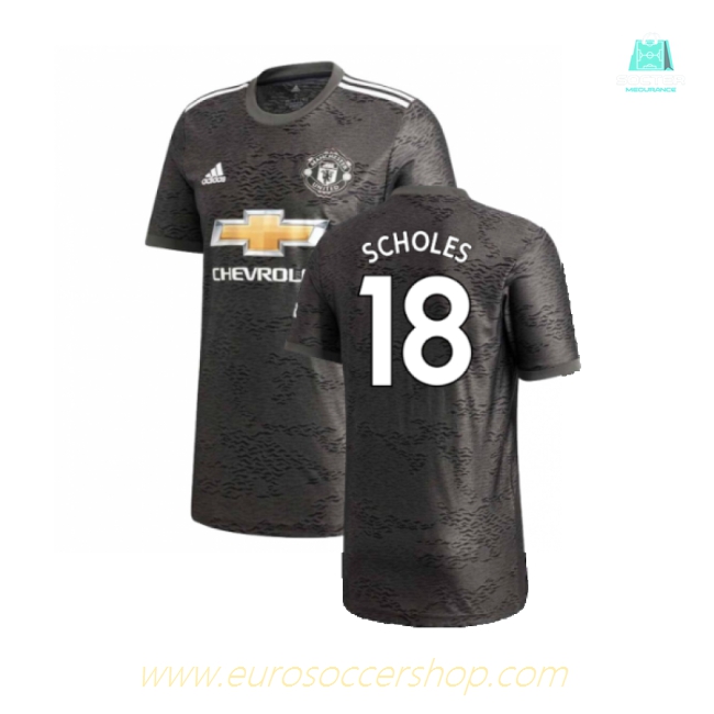 Manchester United 2020-21 Away Shirt ((Excellent) L) (SCHOLES 18)