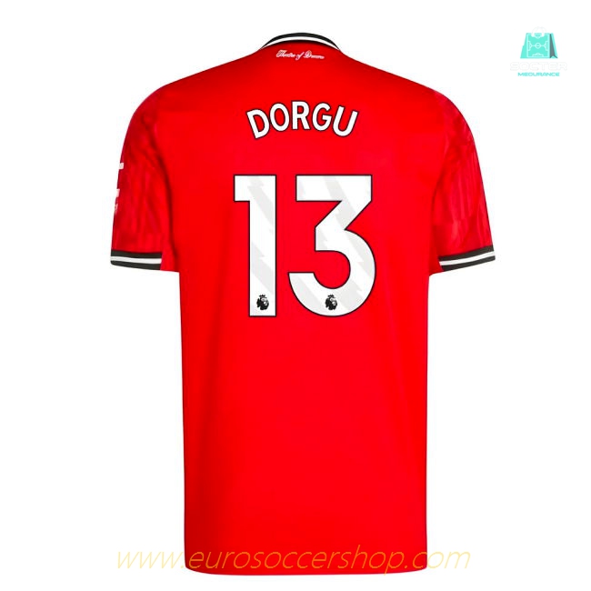 2025-2026 Man Utd Home Shirt (Dorgu 13)
