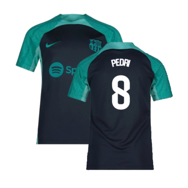Popular 2023-2024 Barcelona Training Shirt (Thunder) - Kids (Pedri 8)