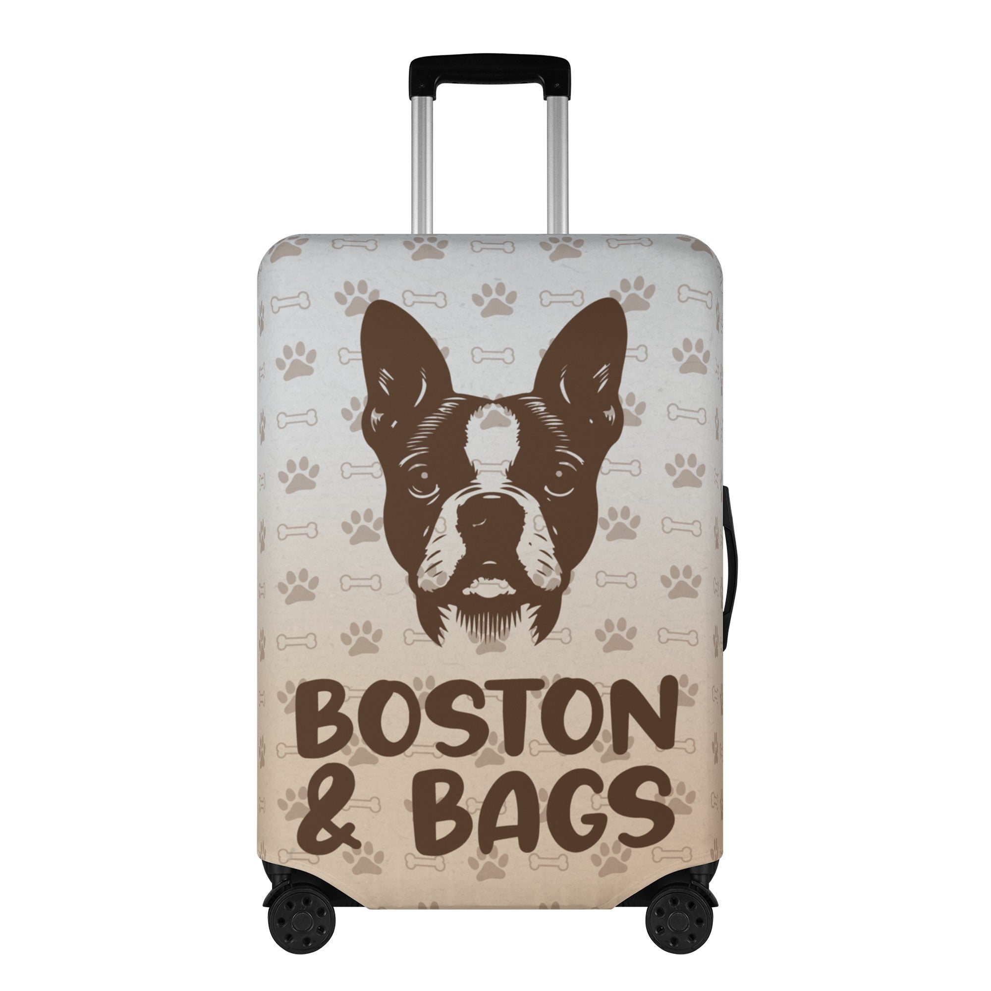 French Bulldog Bear Luggage Cover For Boston Terrier Lovers Durable Dog Item
